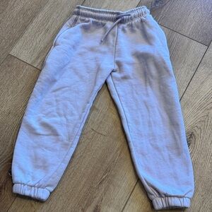 Kids Soft Purple Jogger Pants